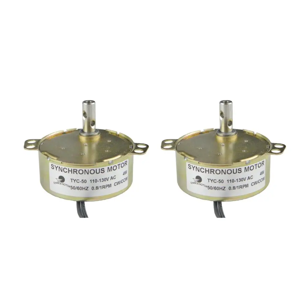 Электродрель двигатель инкубатора TYC-50 110V AC 0 8-1RPM вращающиеся чашки CW/CCW Для