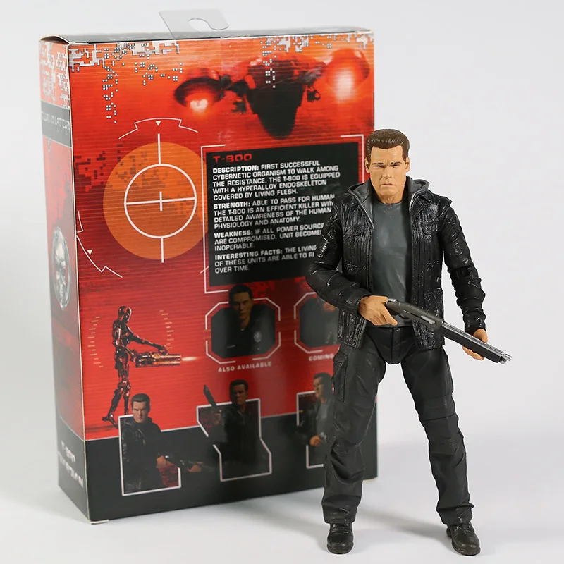 NECA Терминатор T 800 Guardian эндоскелет 7 &quotфигурку коллекция|Игровые фигурки и