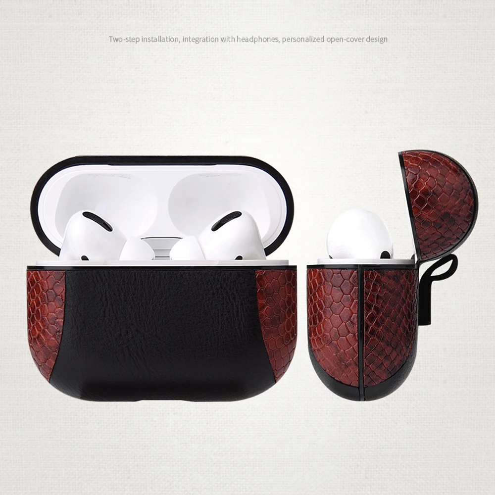 

Кожаный чехол YXAYN для Airpods Pro, роскошный чехол с пряжкой для беспроводных наушников, чехол для Airpods Pro