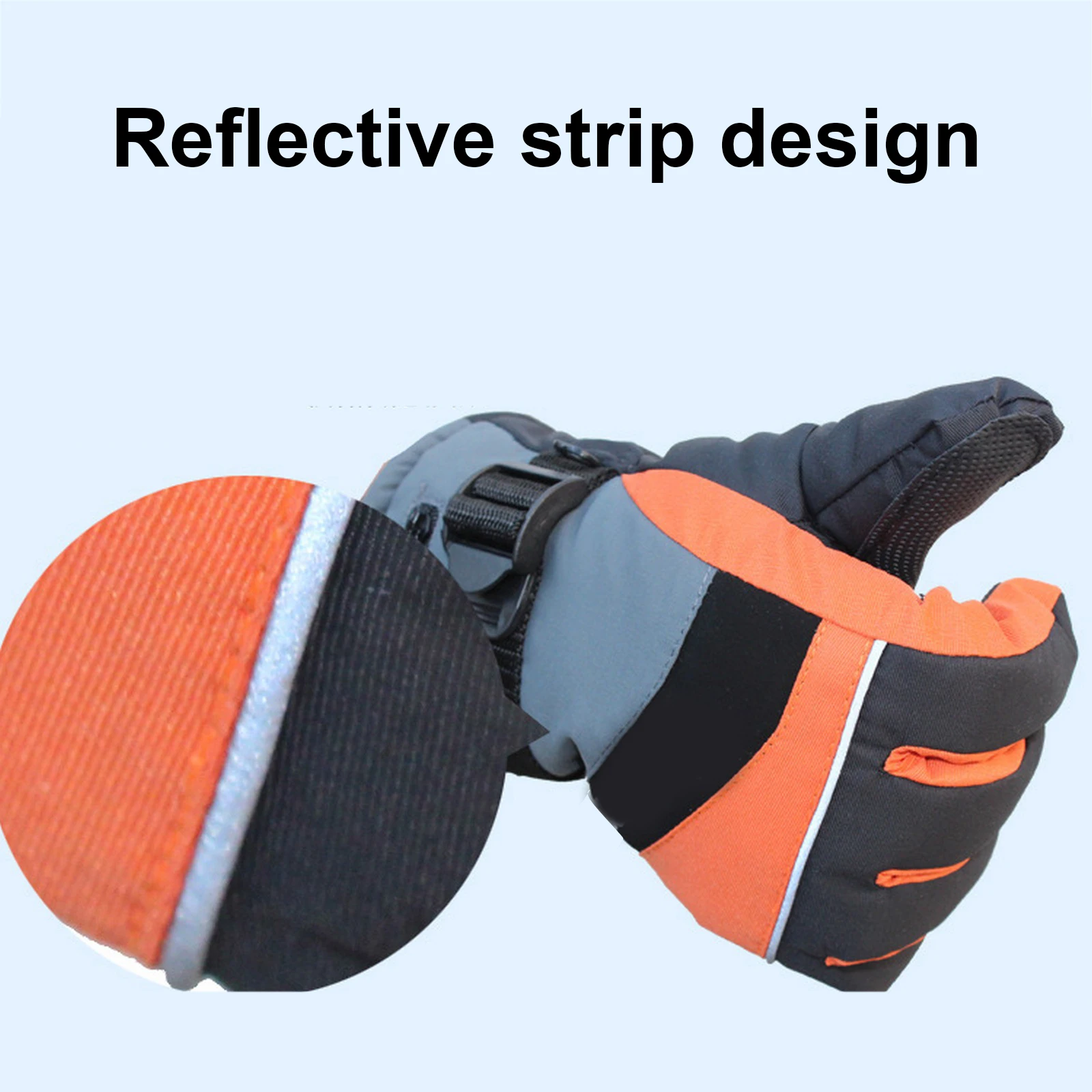 

Motorcycle Gloves Waterproof Heated Winter Battery Powered Moto Gloves Motorbike Racing Riding Keep Warm Electric Heating Glove