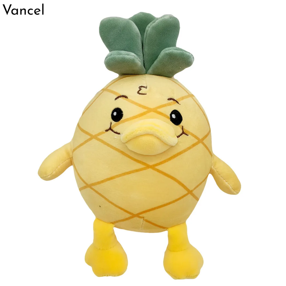 

New 27CM Georgie Plush Toy Kawaii Pineapple Cute Duck Plushie Stuffed Toys For Children Christmas Kids Birthday Surprise Gifts
