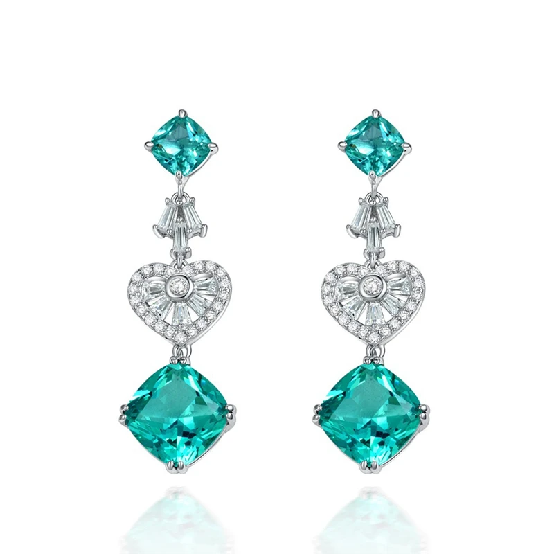 

Designer Fashion 925 Sterling Silver Jewelry 3A Cubic Zirconia Party Earring