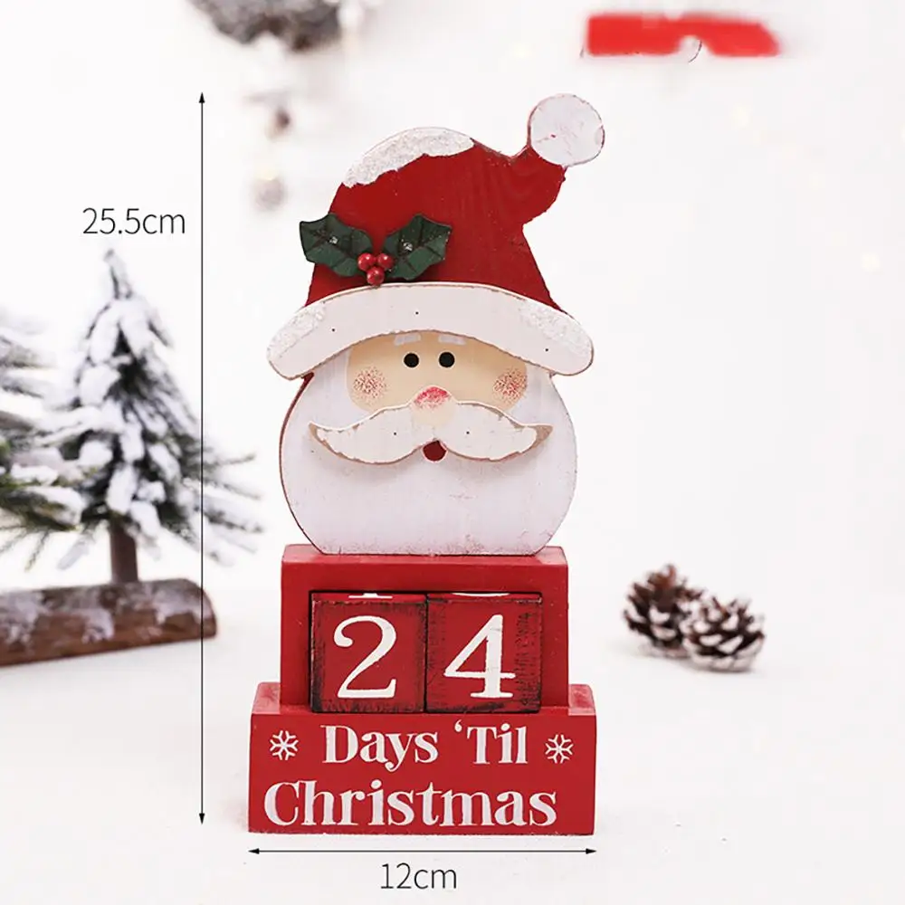 Адвент-календарь navidad 2019 Рождественский календарь Санта-Клаус Декор