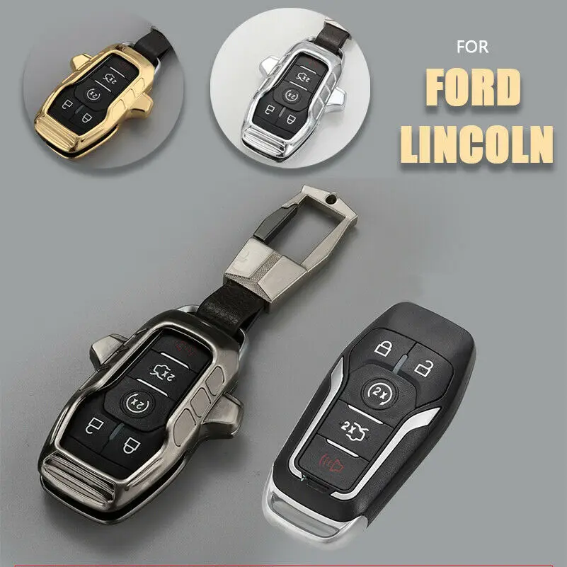 1 шт. металлический брелок для ключей чехол крышка Ford Lincoln MKZ MKX Mustang F-150 проводник |