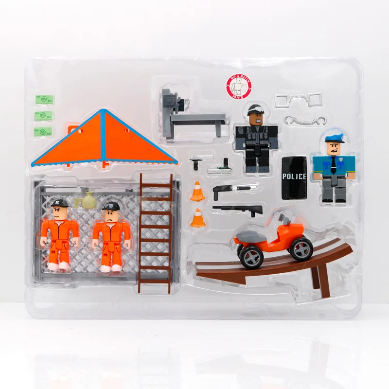 ROBLOX Jailbreak Great Escape Playset 7 см модель куклы детские игрушки jugetes статуэтки коллекция фигурок рождественские подарки для детей