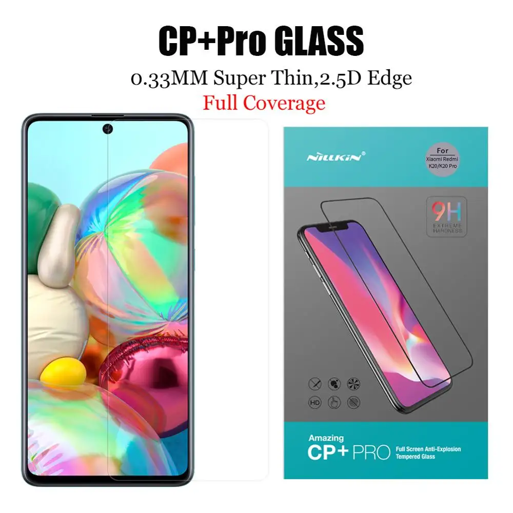Защитное стекло Nillkin закаленное 9H 3D для Samsung Galaxy A51 A71|case for iphone|for iphonetpu case |