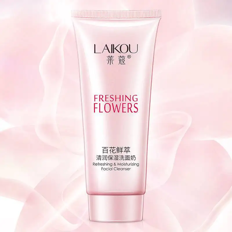 Освежающее натуральное очищающее средство для лица Laikou лечения акне контроль