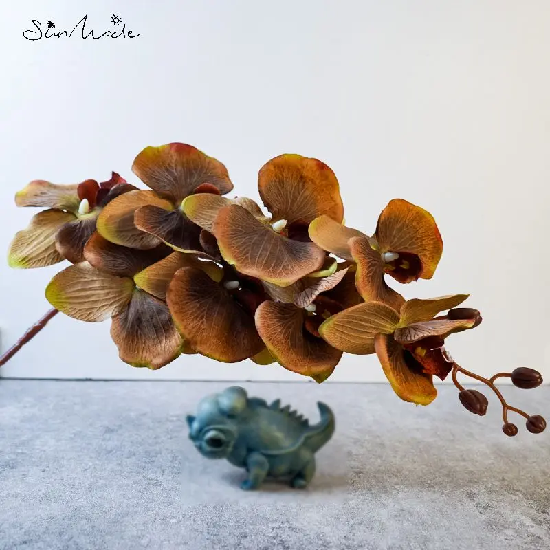 SunMade большая чёрная бабочка высококачественный цветок Орхидея для домашнего