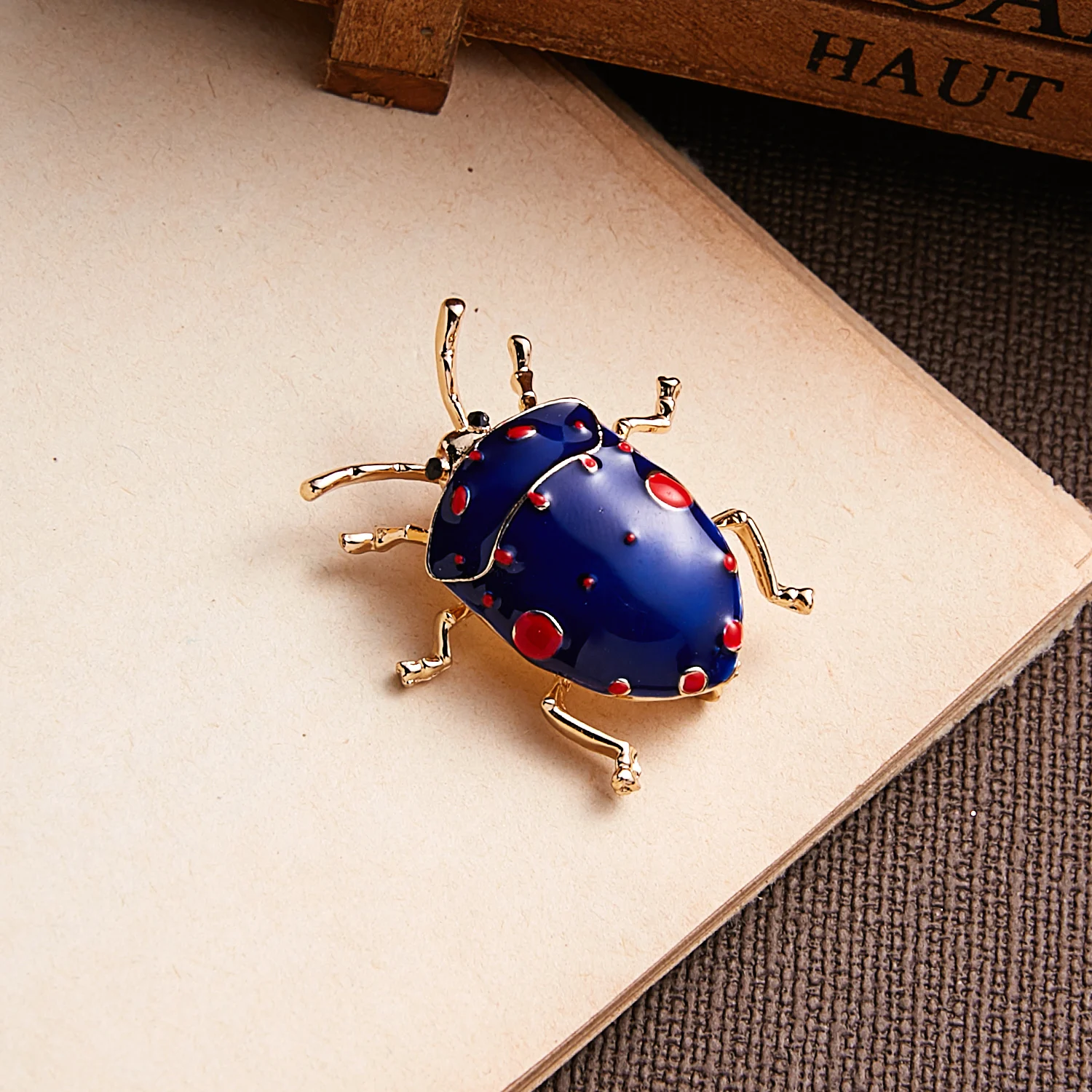 2 Colors Available Painting Oil Beetle Brooches Vintage Fashion Pins Enamel Green Blue Animal Insects Brooch Gift Jewelry | Украшения и