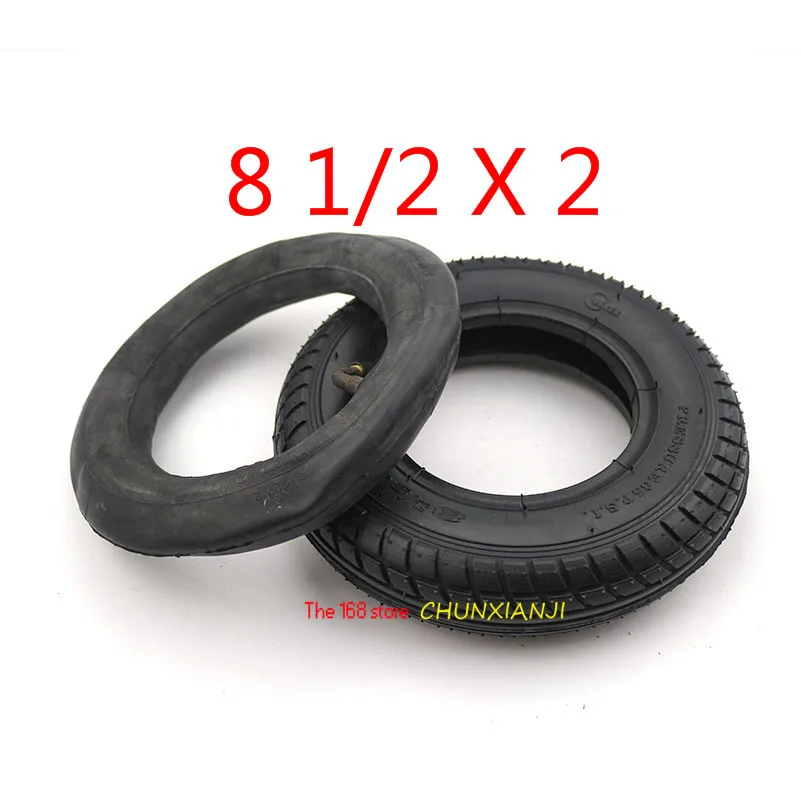 Высококачественные прочные пневматические шины 8 дюймов с толстыми колесами 1/2x2