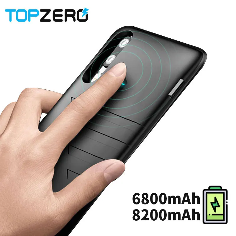 Ультратонкий чехол для зарядного устройства на 6800 мАч Huawei P20 портативное быстрое