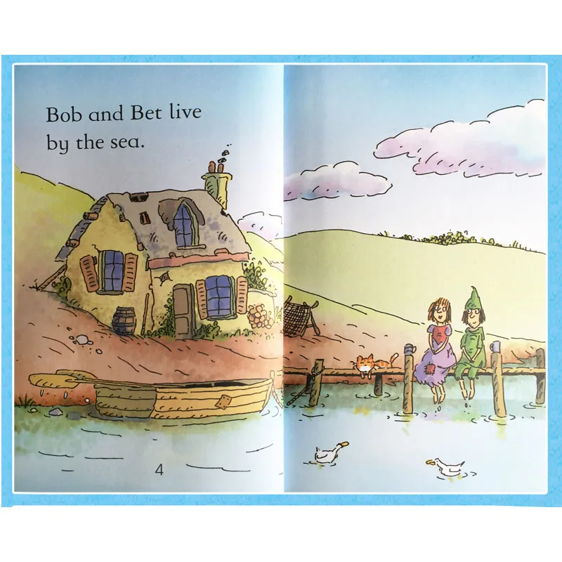 

50 Book/Set English Books Usborne My First Reading Library Hardcover Children's Enlightenment Educational Toy Picture Textbook