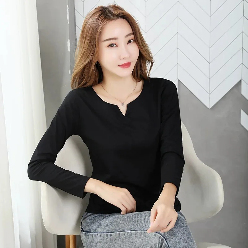 

Футболка женская хлопковая, кораллово-красного цвета, с коротким рукавом