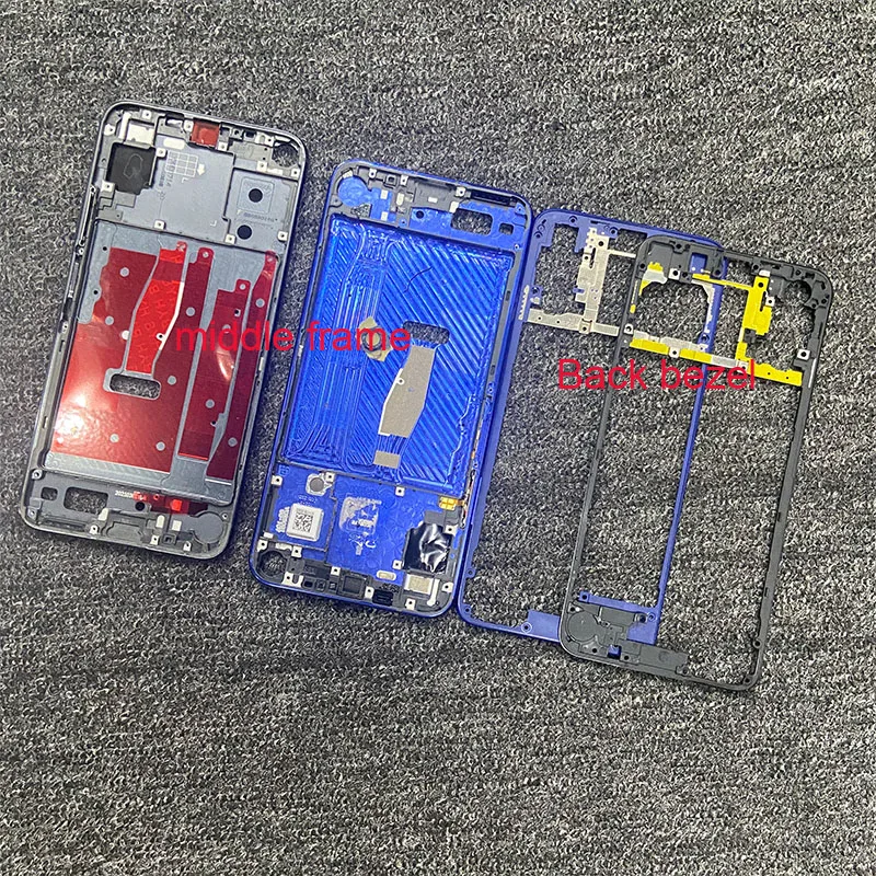 

6,26 дюйма для Huawei Nova 5T средняя рамка задняя панель рамка держатель для ЖК-дисплея Лицевая панель Держатель YAL L21 L61 L71 L61D запасные части