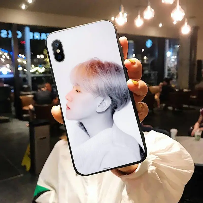 Чехол для телефона baekhyun kpop boy iphone 12 11 13 7 8 6 s plus x xs xr pro max mini shell | Мобильные телефоны и