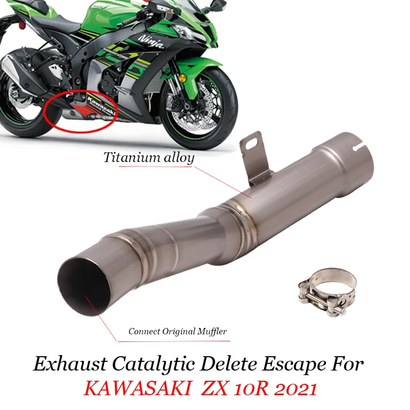 

Выхлопная труба для мотоцикла KAWASAKI ZX-10R ZX10R ZX 10R 2021