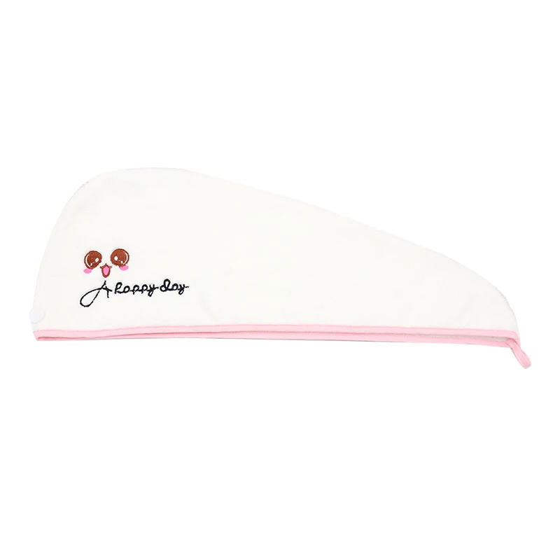Shower Cap Girl Must-have Quick-drying Hair Absorbent Towel Hat Cartoon Letter Dry | Аксессуары для одежды