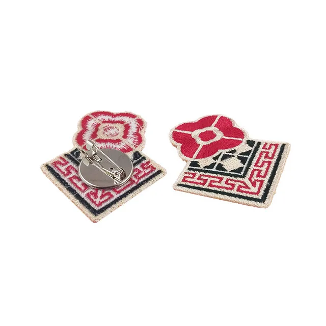 Нашивки для платьев с булавкой одежды производитель бейдж может сделать в