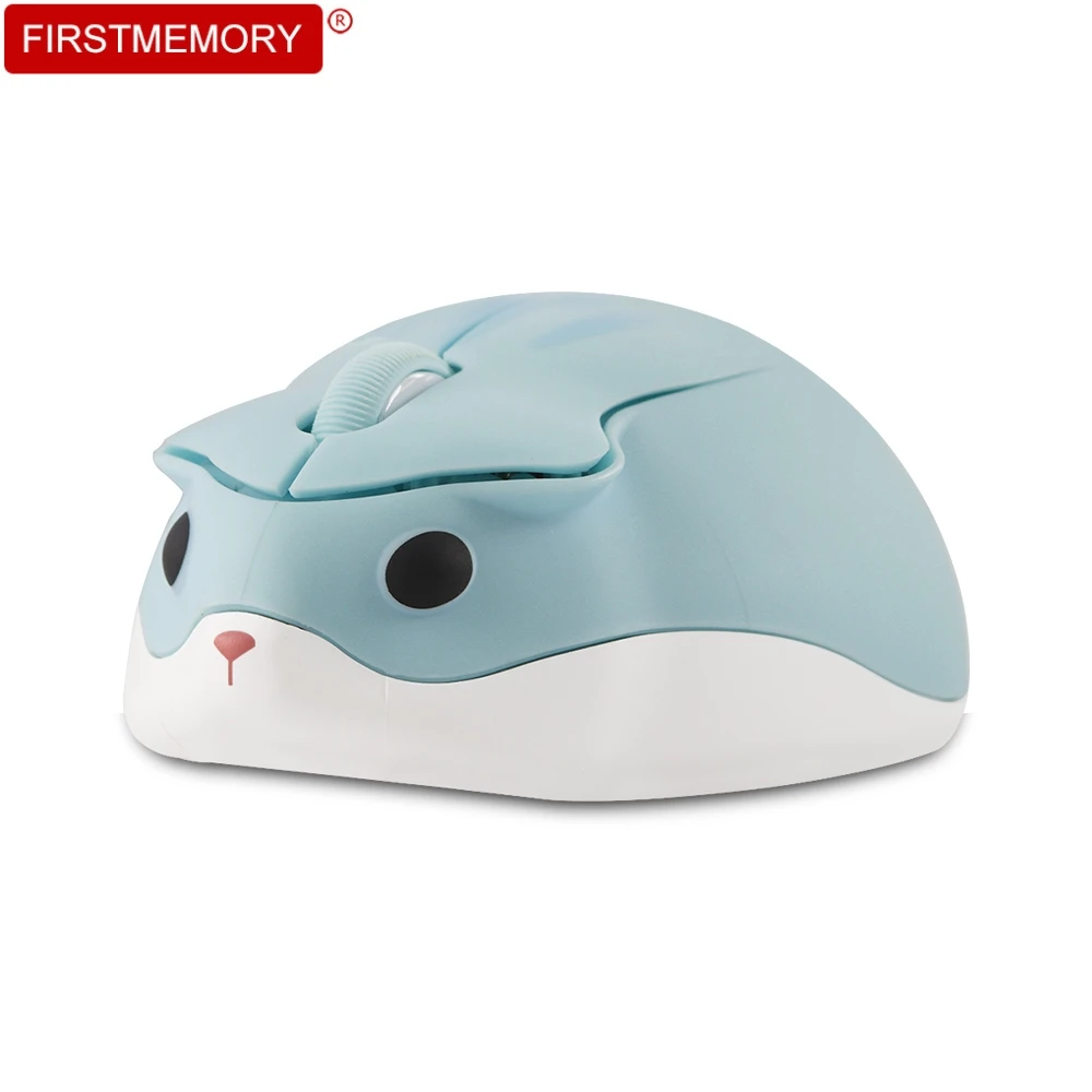 Беспроводная оптическая мышь 2 4 г симпатичная мультяшная компьютерная для