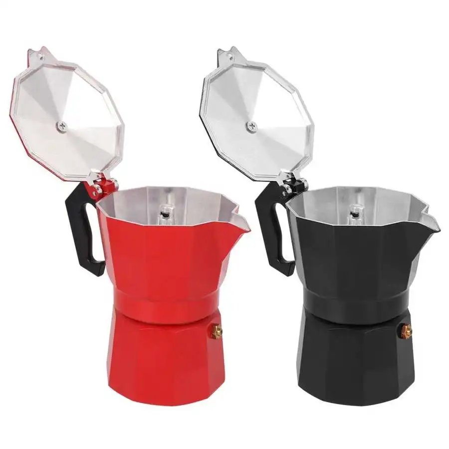 Кофеварка 300 мл 6 емкость чашки алюминиевая Moka горшок аксессуар для домашнего
