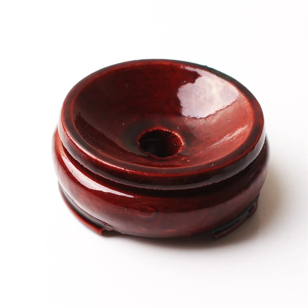 50 мм деревянная подставка Подиум Базовая основа с отверстием для хрустального