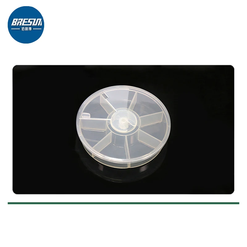 best bst r580 electronic small round box storage mobile phone repair tool plastic parts box screw storage box free global shipping