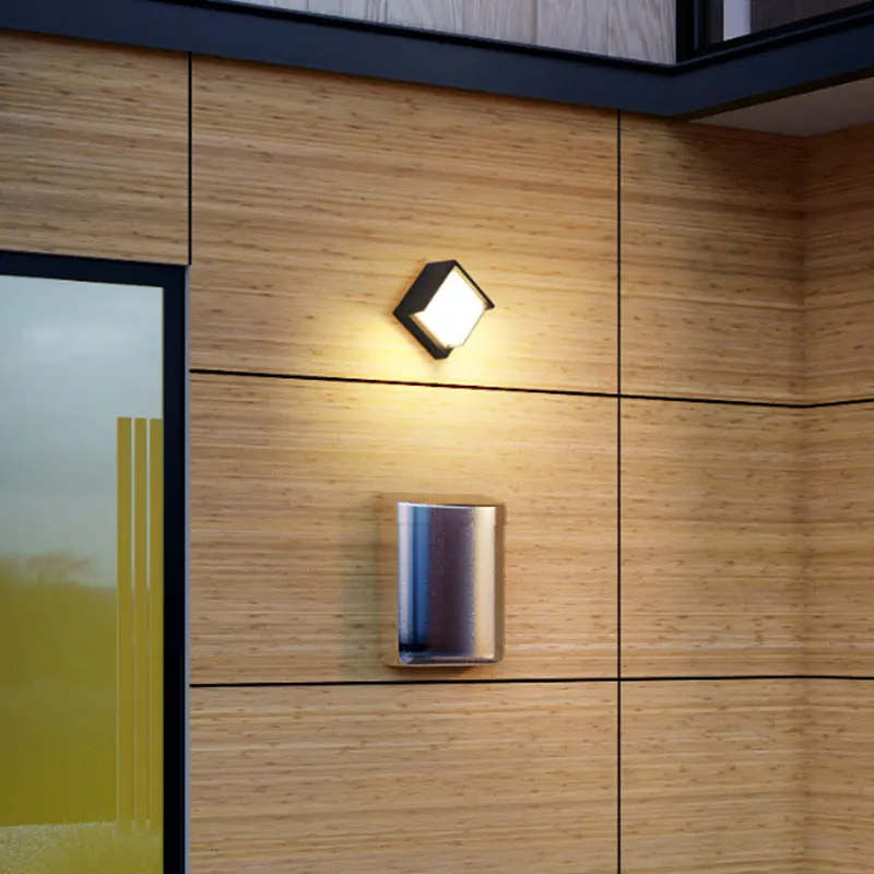 

12W Modern Led Wall Lamp LED Indoor Outdoor Waterproof IP65 Garden Sconce Porch Light Balcony Lighting Decoration Sconce Light