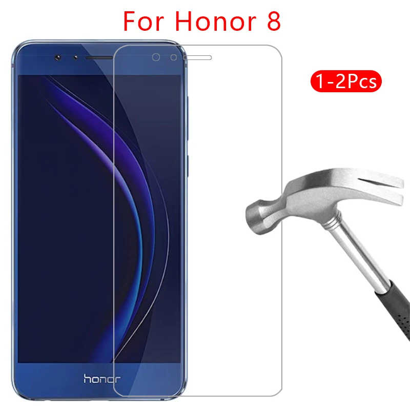 Защитное стекло на honor 8 Защитная пленка Закаленное для huawei honer honor8 5 2 аксессуары