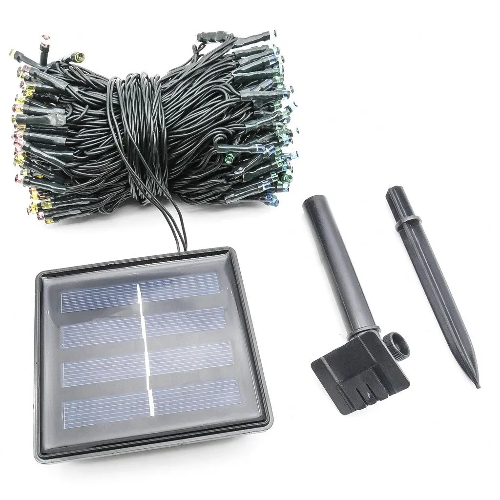 

52M 500LED Solar Led String Light 22M 200LED RGB Single Color Decoration Light for Christmas Garden Light Holiday Outdoor Fairy
