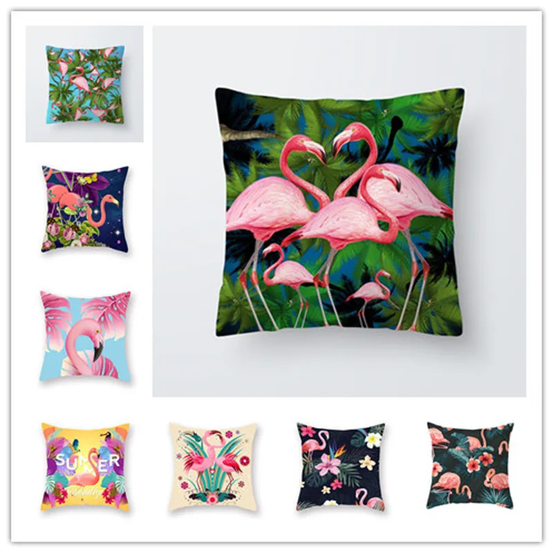 

Летняя наволочка с принтом в скандинавском стиле из полиэстера