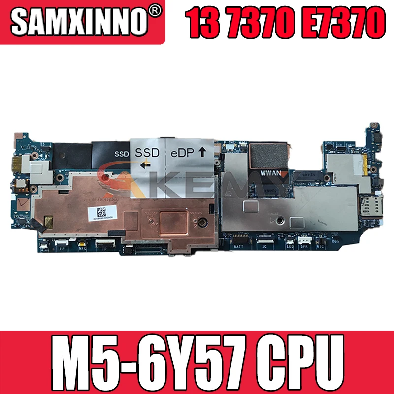 

For DELL Latitude 13 7370 E7370 M5-6Y57 Notebook Mainboard CN-01JF8K 01JF8K AAU30 LA-D312P Laptop Motherboard SR2EG DDR3
