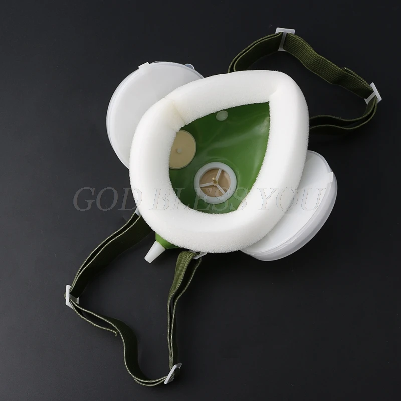 

Anti-Dust Gas Respirator Mask Filter Industrial Paint Spraying Protective Facepiece Twin Chemical Spray Paint Safety Headwear