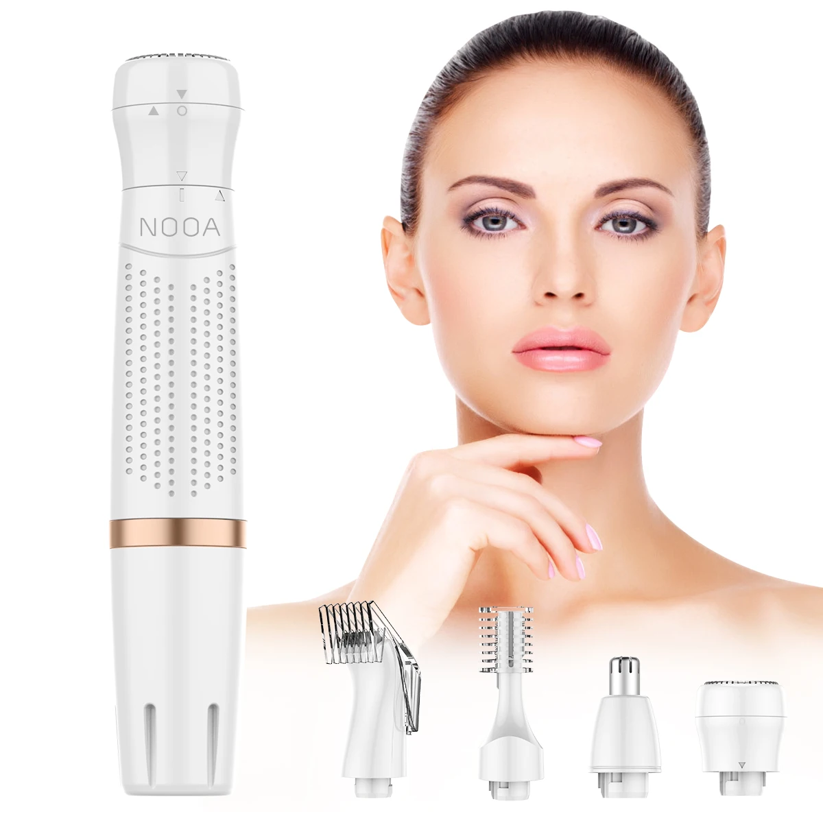

Lady Hair Eyebrow Trimmer razor for intimate areas Facial Epilator Women machine electric female for Bikini Hair Removal Shaver