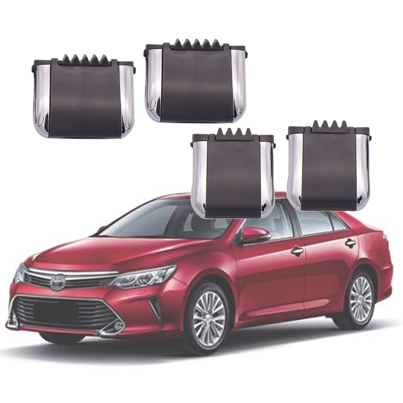 2 шт. автомобиль Toyota Camry кондиционер вентиляционное отверстие Автомобильная Центральная панель A/C вентиляционное отверстие Luofu лезвие кондиционер лист клип ABS+ PC