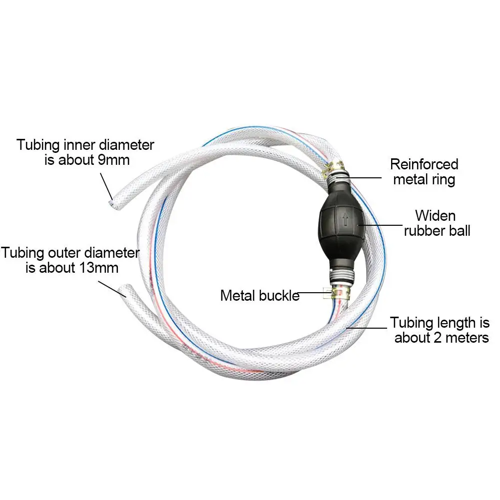 Профессиональный резиновый ручной насос для отсоса масла 12 В экстрактор дизеля