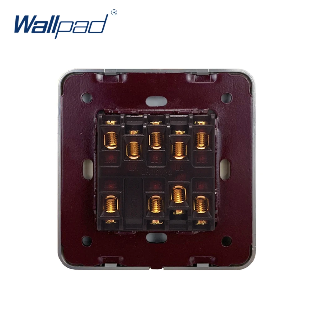 Настенный светильник Wallpad 3 Gang 2-сторонний переключатель с большой волнистой