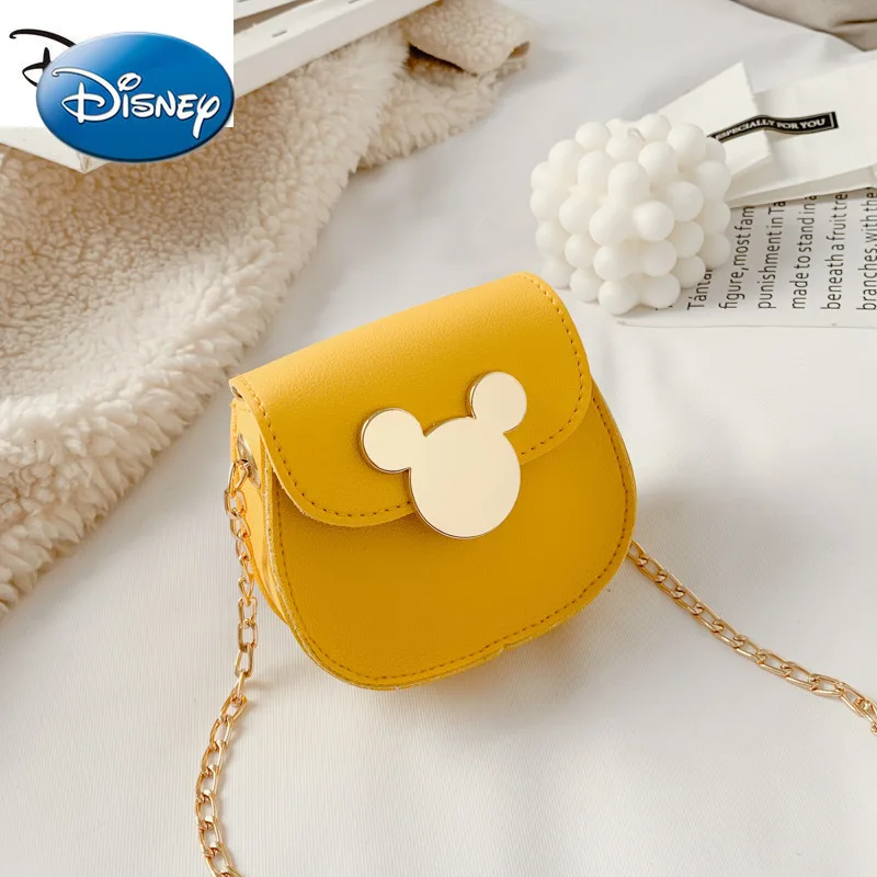

Disney Mickey Fashion Shoulder Bag Children's Multifunctional Cute Handbag Coin Purse Trend Durable Cosmetic Bag pures and bags