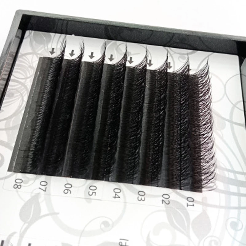 Y образные плетеные автоматические легкие веерообразные накладные ресницы yiwiили