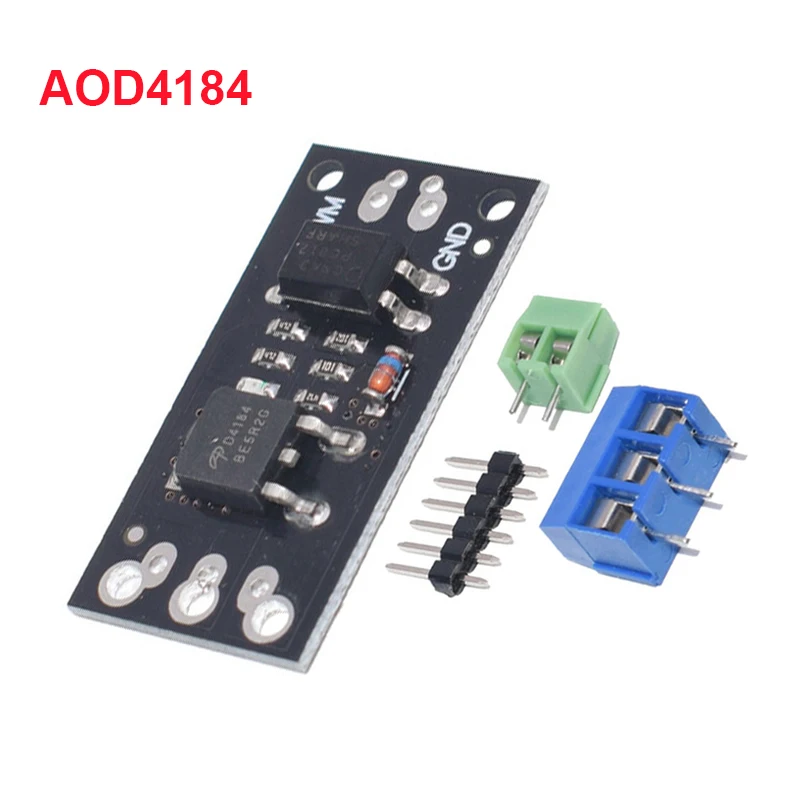 1 шт. FR120N LR7843 AOD4184 D4184 изолированный MOSFET MOS трубка модуль FET Замена реле 100 в 9.4A 30 в 161A 40 в 50A доска - Цвет: AOD4184