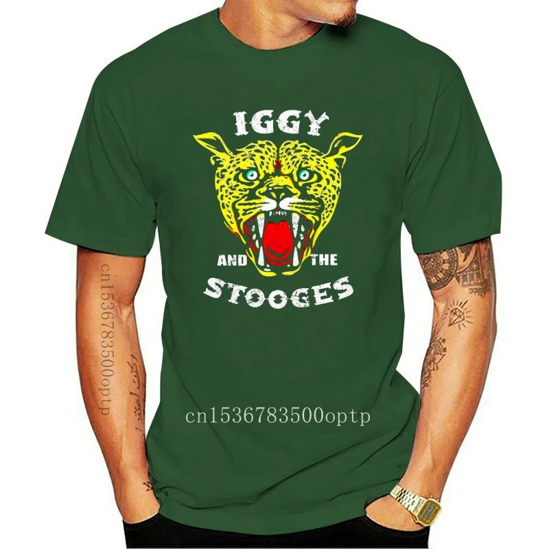 

Iggy And The Stooges Cheetah 2019 T Shirt -3Xl Black Colorful Tee Shirt