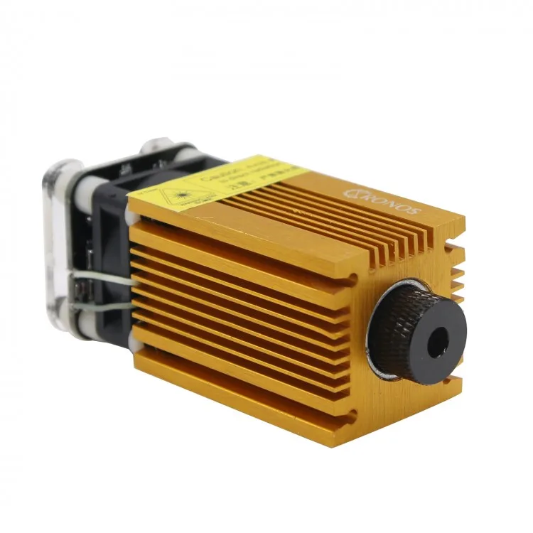 

0.5W Blue Violet 445nm 3P 12V 500mW Laser Module with TTL/PWM Adjustable Focus Golden