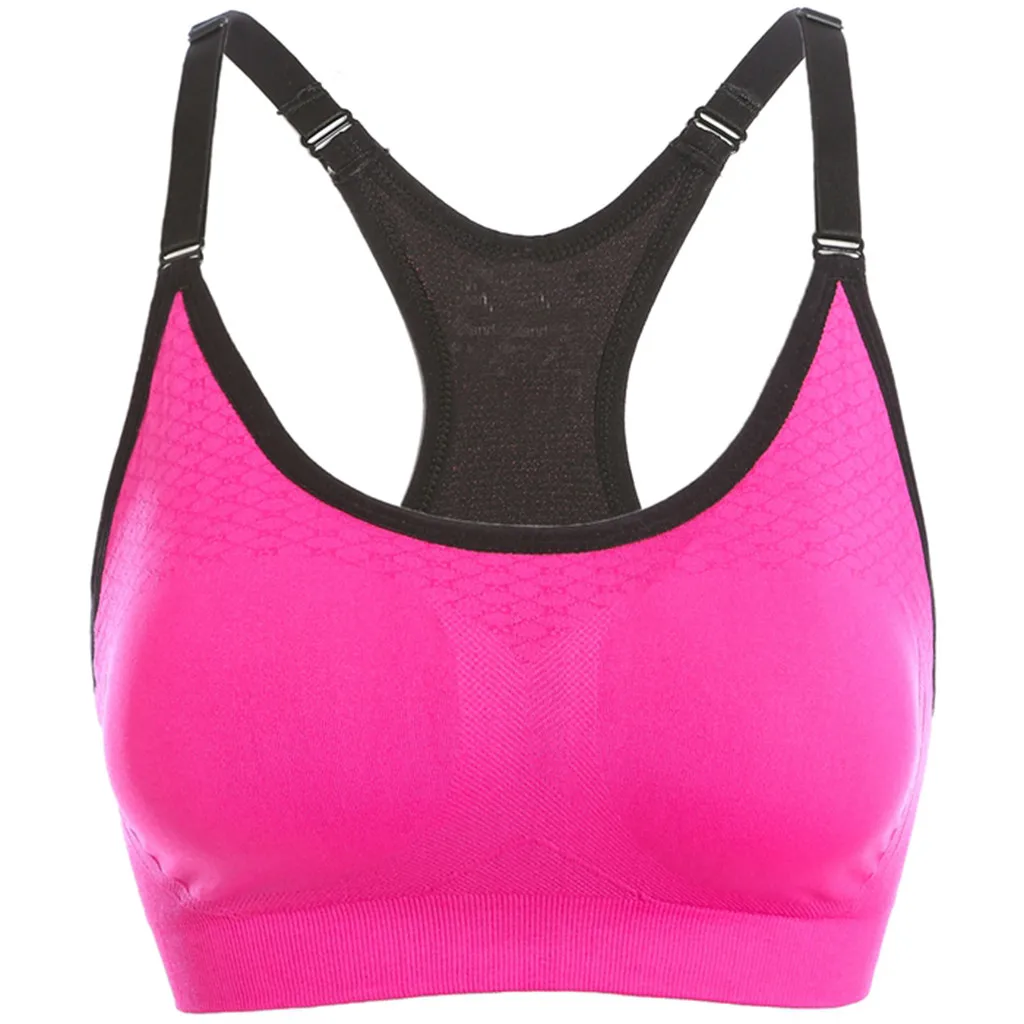 Hot Pink Sexy Women Camisole Top Spagetti Strap Crop Top Fitness Undershirt Women Solid Underwear Camisole Lingerie Top Lencero Mujer - Color: Hot Pink