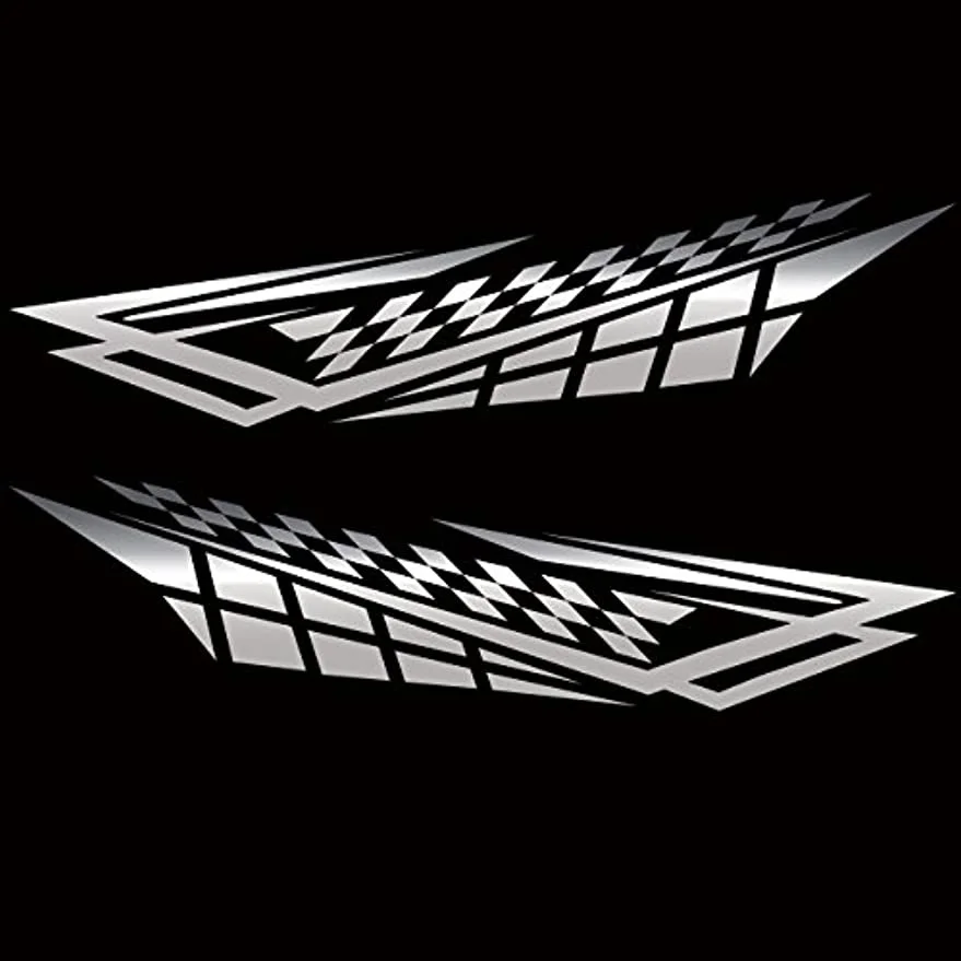 

2PC Universal Side Skirt Car Door Sticker Decal Automobiles Auto Accessories