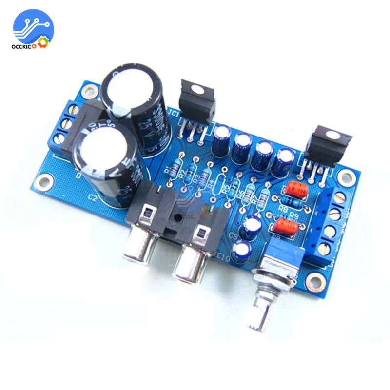 TDA2030A усилитель доска Аудио Мощность динамик усилитель DIY комплект для Arduino 18 Вт x 2 BTL Amplificador трансивер
