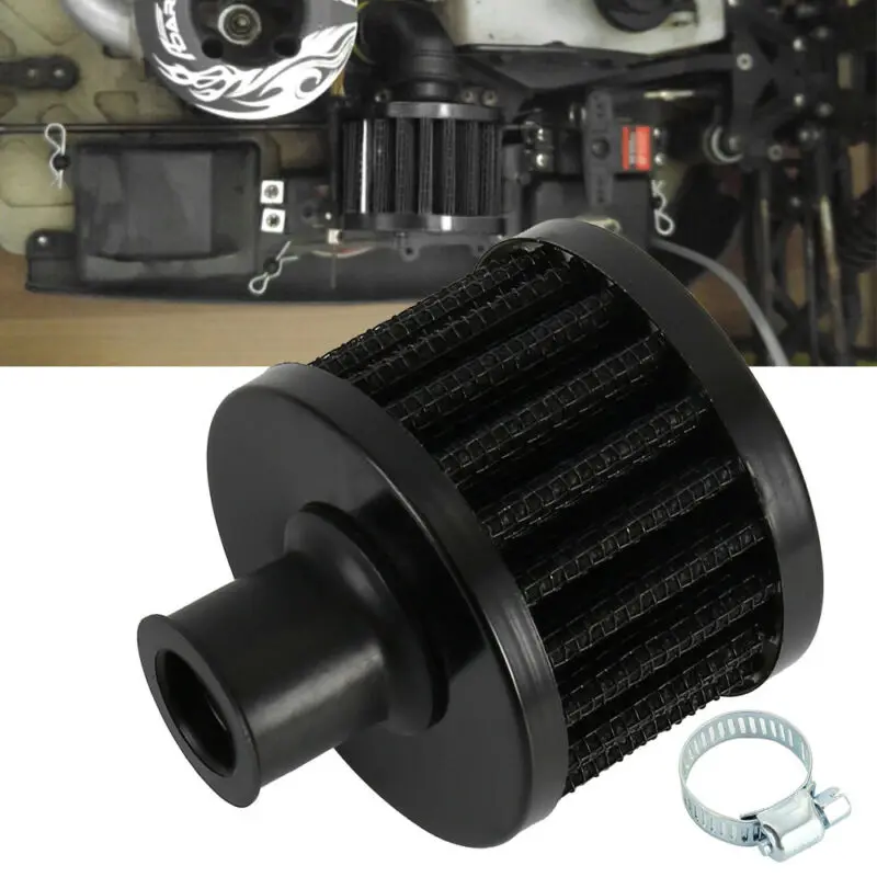 Мини 12 мм автомобильный двигатель холодный воздухозаборный фильтр