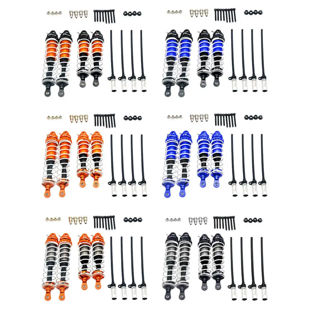 

Full Metal Front Rear Shock Absorber for ZD Racing 1/7 Scale Remote Control Truck DIY Parts Accessories