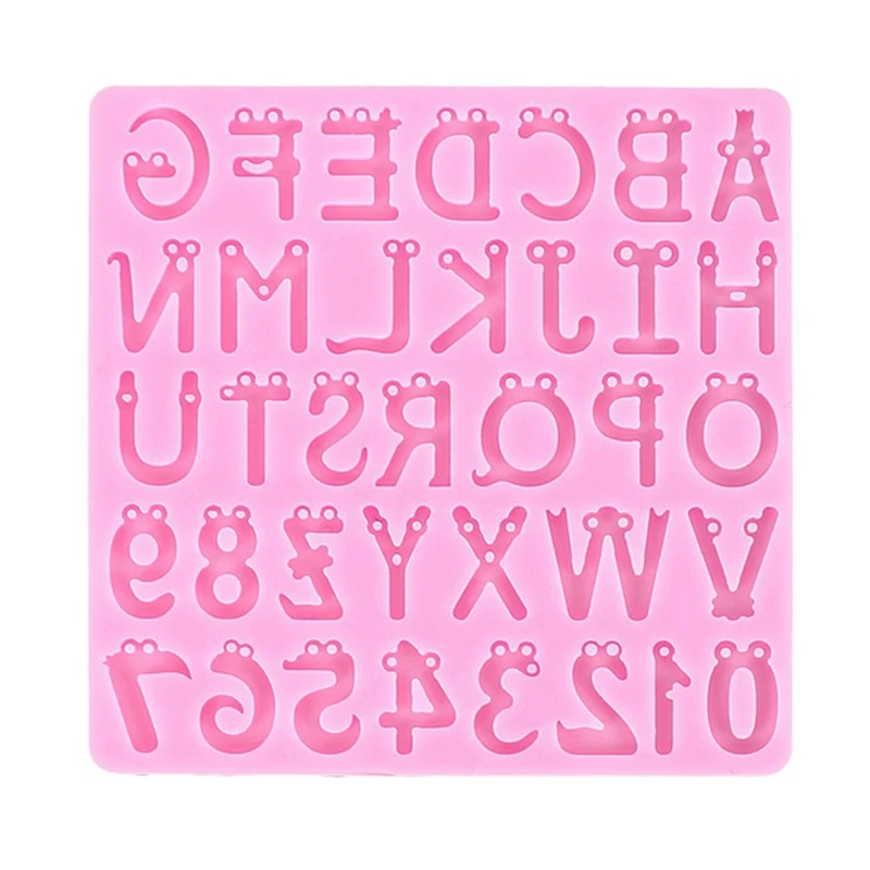 

Alphabet Silicone Cake Mold Cake Decorating Supplies Silicone Fondant Cake Mold Cake Tool-ABUX
