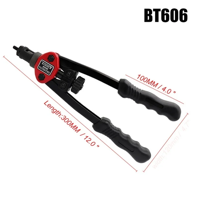 M3m4m5m6m8m10m12 Rivet Gun Fully Automatic Riveter Threaded Rivets