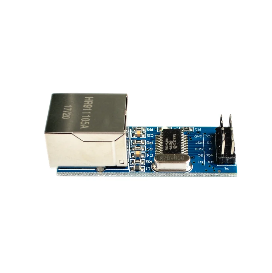 Мини-модуль локальной сети ENC28J60 51 AVR SPI PIC STM32 LPC | Электронные компоненты и