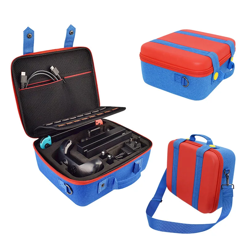 

Сумка для хранения аксессуаров Switch Mario, сумка для хранения аксессуаров для Nintendo Switch, сумка для путешествий, рюкзак, аксессуары для Ps4